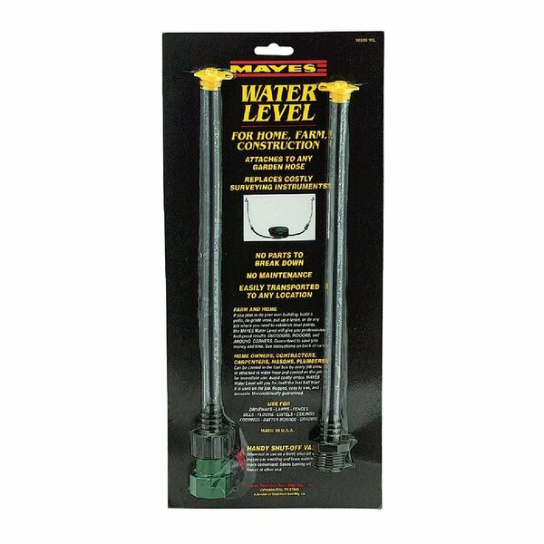 Mayes Manual Water Level 10309